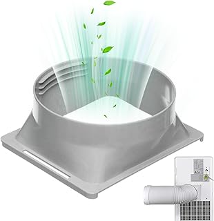 Ac Hose Connector, Portable Air Conditioner Exhaust Hose Coupler, Ac Hose Coupler A/C/Coupling/Connector 150mm Square Connector 5.9 Inch