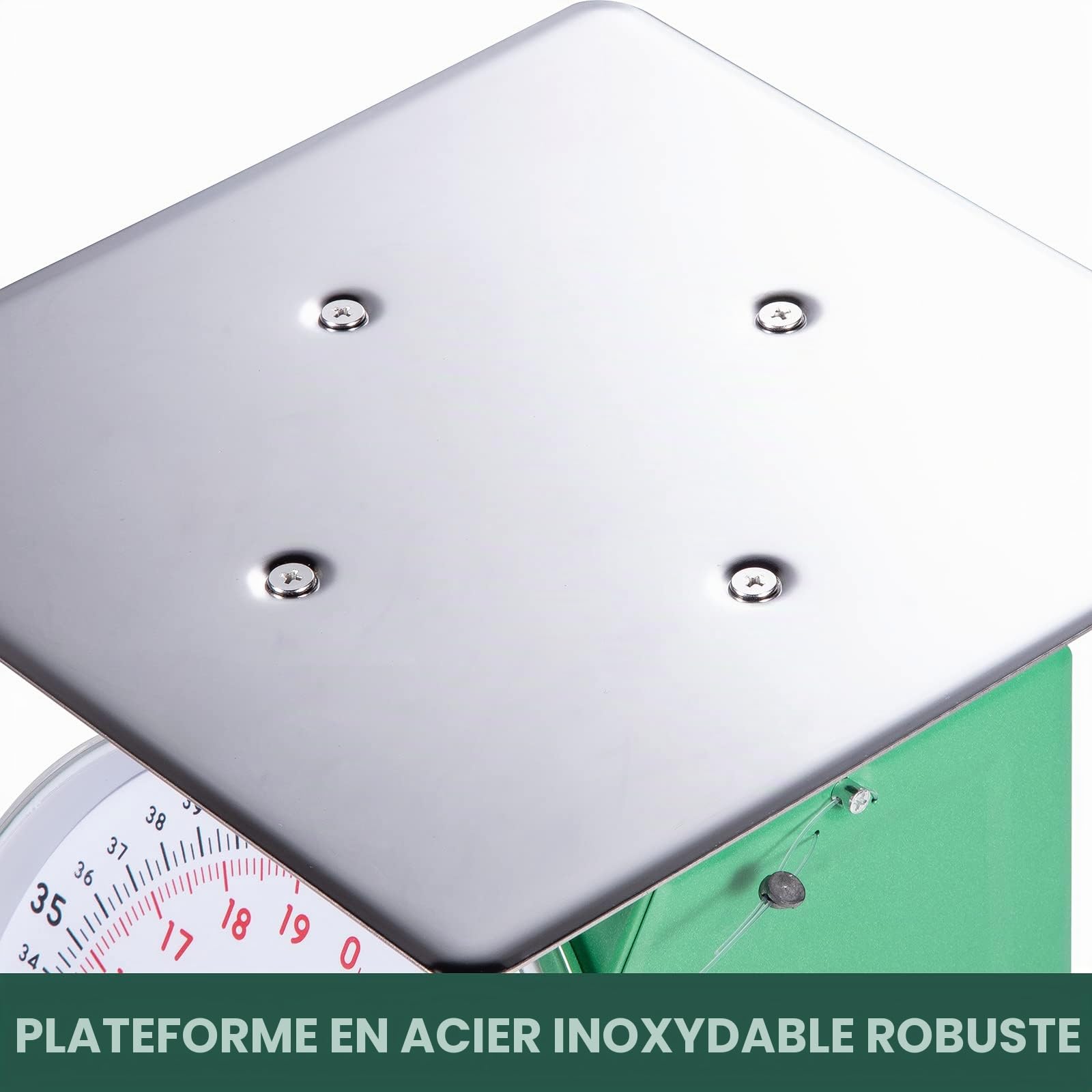 Tada Balance de cuisine mécanique robuste de 20 kg