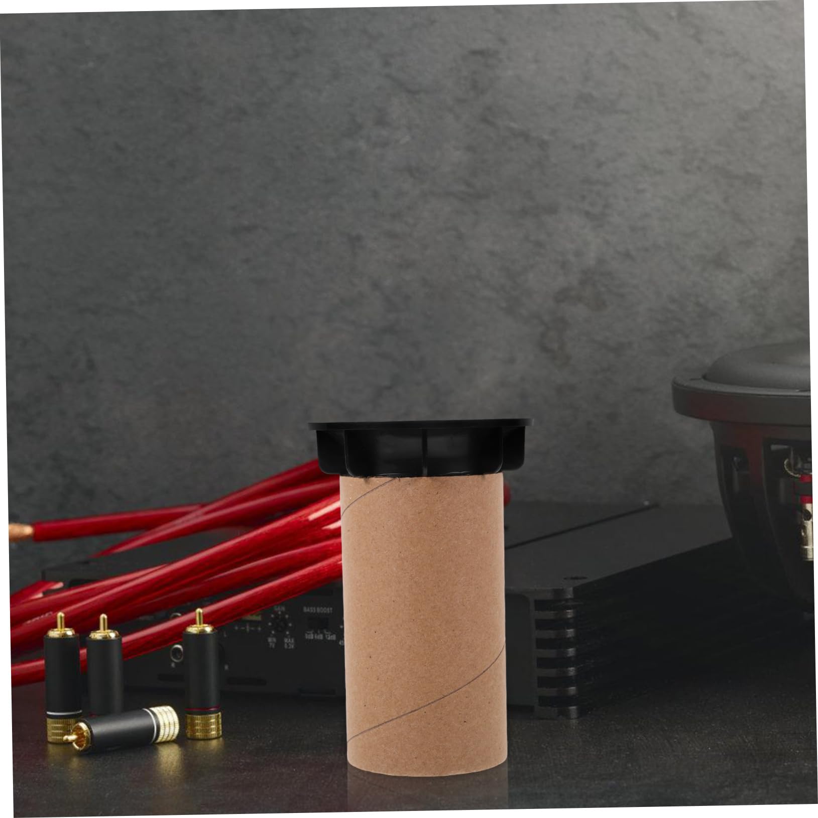 Uonlytech Speaker Port Tube for Enhanced Bass Response Portable Accessory for HiFi Speaker Air Outlet Tube
