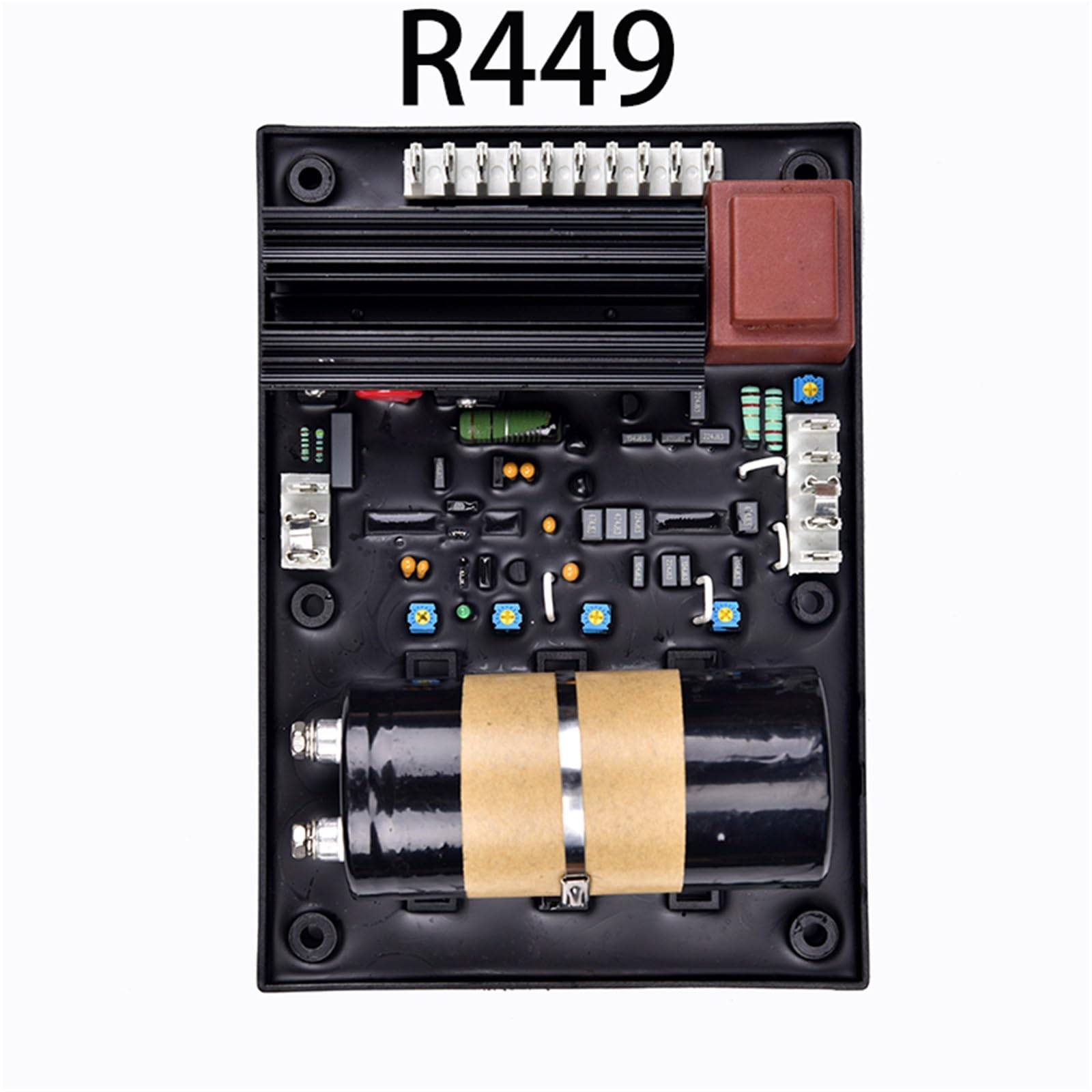 1 pz R448 R449 AVR generatore regolatore di Tensione Automatico modulo Controllo stabilizzatore trifase Regolabile(R449 Copy)