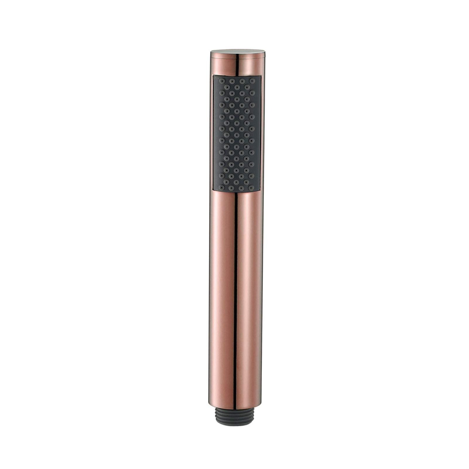 Cabezal de ducha de mano de latón rosa de alta calidad, desmontable y lavable, función de pulverización única, elegante y accesorios de baño para duchas de lujo