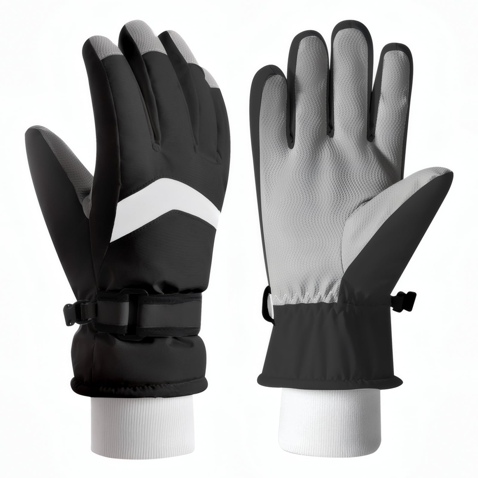 DARCHEN 3-12 Kids Snow Gloves Boys Winter Waterproof Ski Snowboarding Insulated Warm Windproof Cold Weather Sports Age Girls Years Olds