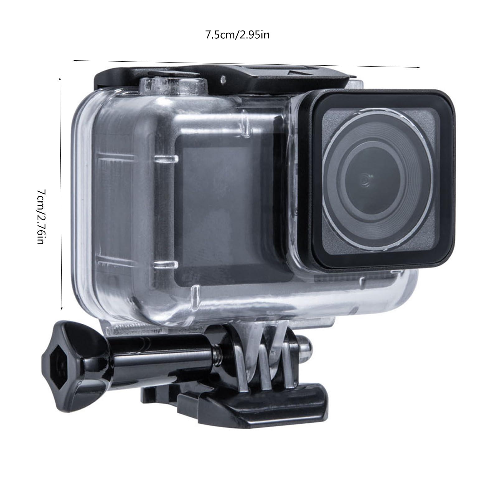 Unterwasser-Gehäuse für DJI Osmo Action 1 Kamera, Tauchen, Schutzgehäuse für DJI Osmo Sportkamera-Zubehör