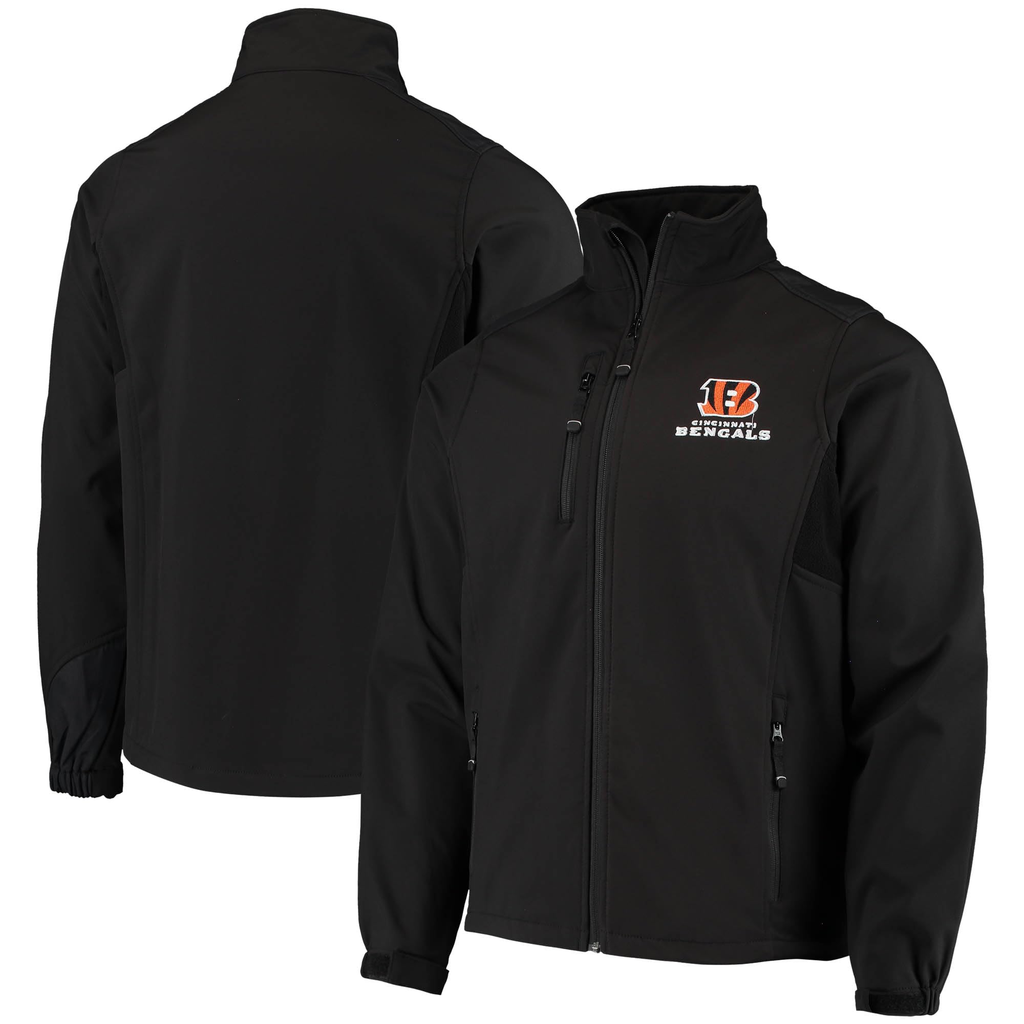 dunbrooke Men's Navy Chicago Bears Softshell Fleece Full-Zip Jacket