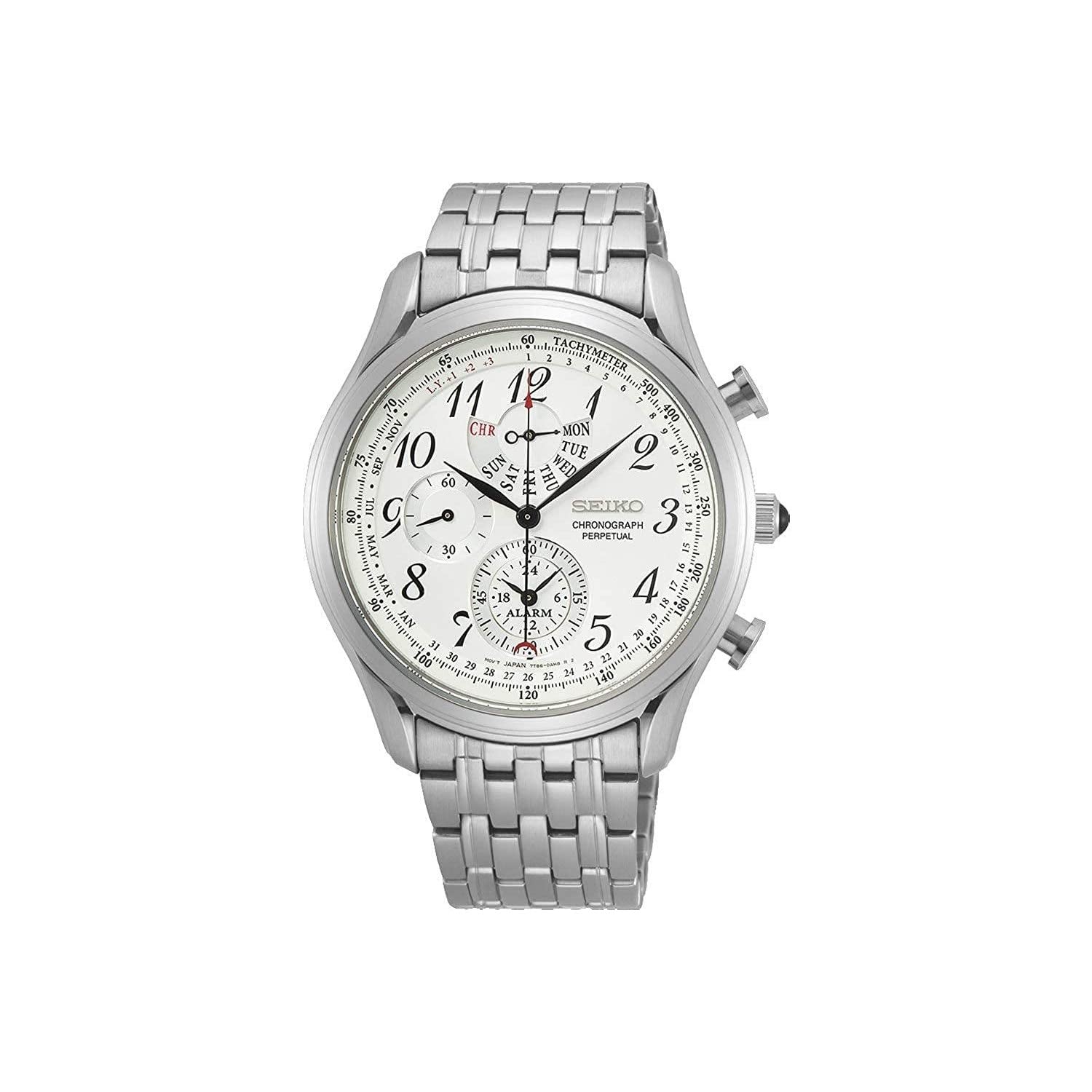 Seiko Analog White Dial Mens Watch-SPC251P1 (B084S61G49) Amazon Price History, Amazon Price Tracker