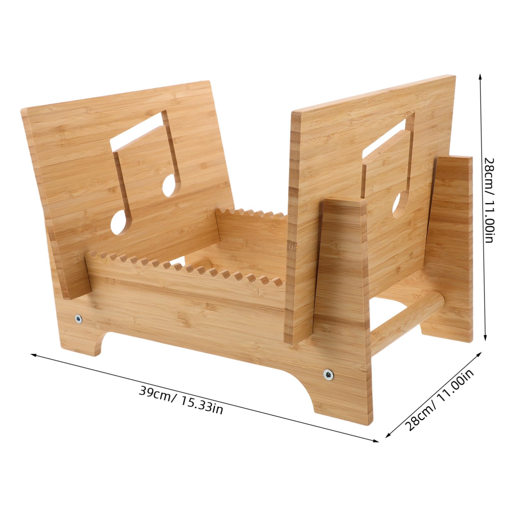 SHINEOFI Porta Dischi e Finitura Naturale per Vinili in Legno con Design Robusto Supporto per Organizzare e Conservare i Tuoi Vinili in Salotto