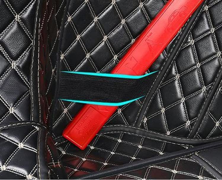 Kofferbak Mat Achter Voor Toyota Voor Corolla Voor Cross 2020-2022 Auto Kofferbak Boot Mat Waterdichte Vloermatten Tapijt Anti Modder Lade Cargo Liner Rubberen kofferbakmat (Kleur : Bruin, Grootte