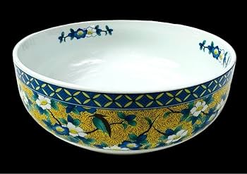 Amazon.co.jp: 美濃焼 吾山窯 色絵 絵変わり 柄違い 三つ組 盛鉢