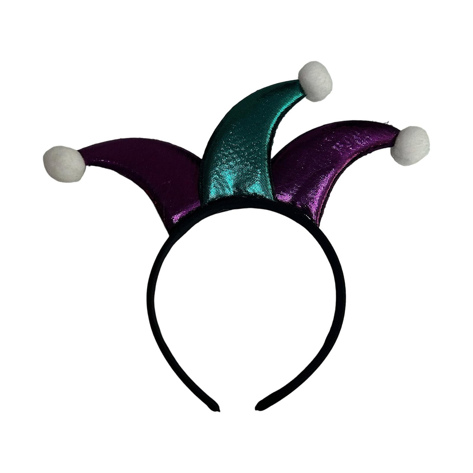 MICFENY Halloween Clown Horn Headbands Funny Clown Horn Headwear Hairbands Headwear Hairbands Birthday Party