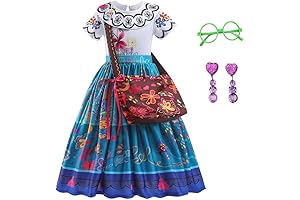 Encanto Mirabel Costume for Girls, Enchanting Disney Adventure Awaits