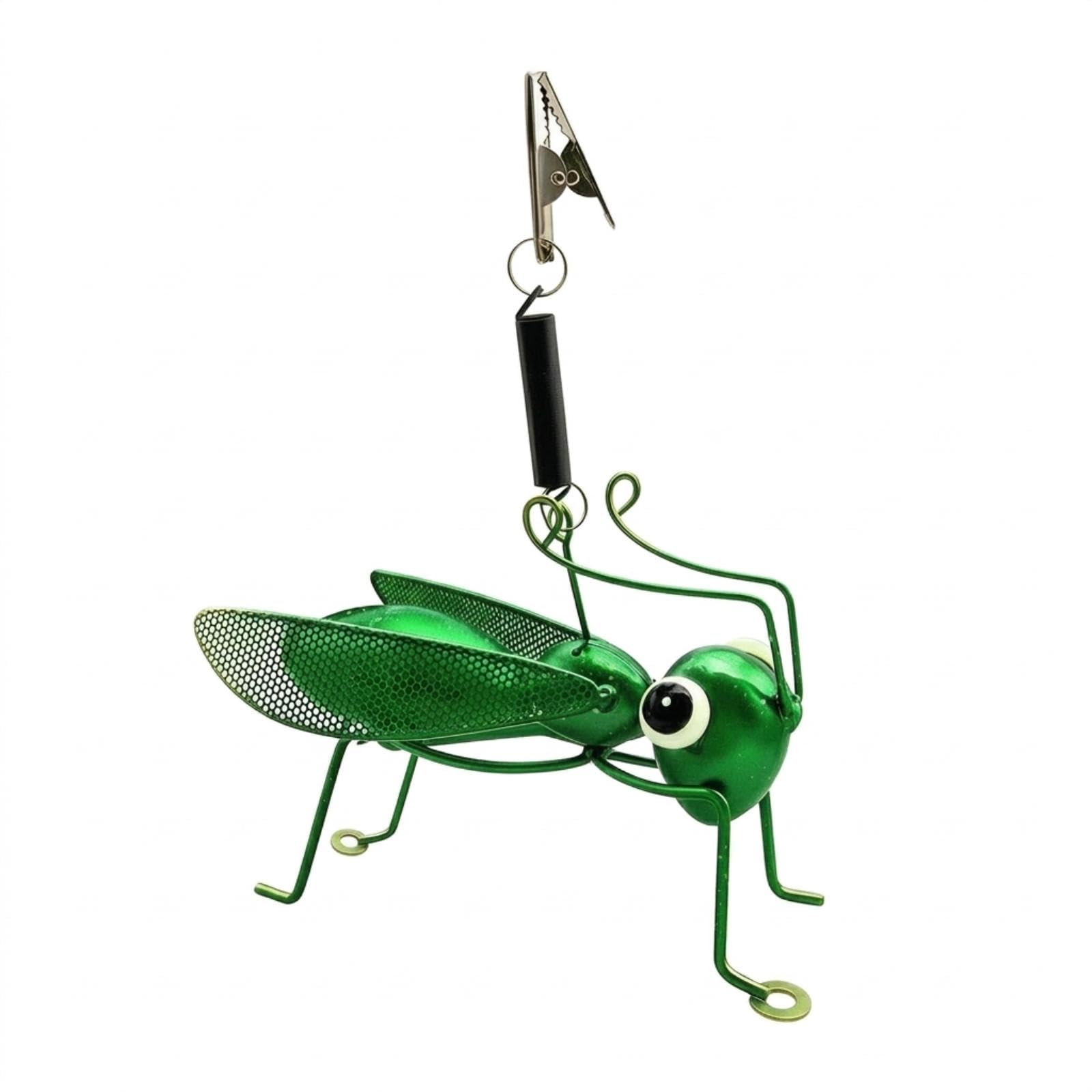 Metal with Hanging Clip Easy to Hang Metal 3D Hanging for Garden, Fence, Patio Green-image-38