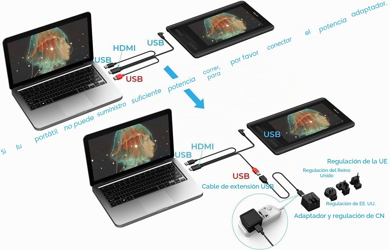 XP-Pen Artist 12 - Monitor gráfico (1920 x 1080 HD, IPS, con Barra táctil, lápiz P06 con Goma de borrar para enseñanza remota en casa)
