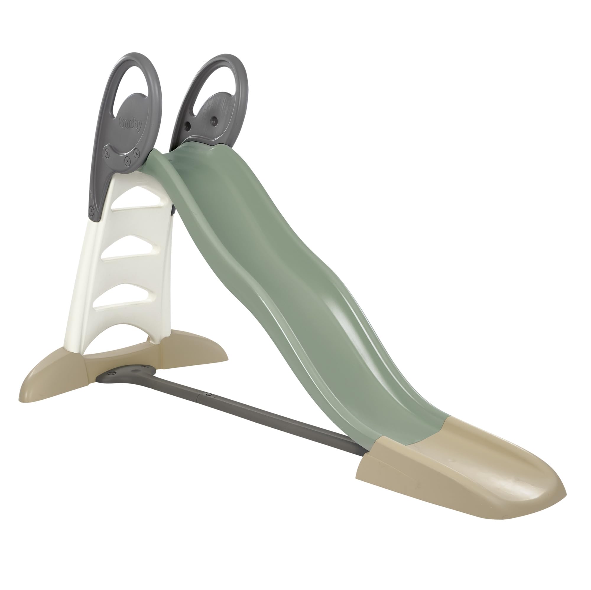 Smoby- Tobogán Smoby Life XL de Doble Onda- Material Reciclado (70%), Superficie de Deslizamiento de 2,30m, Tratamiento Anti-UV, con Conexión para Manguera, A Partir de 3 años (7600820303)