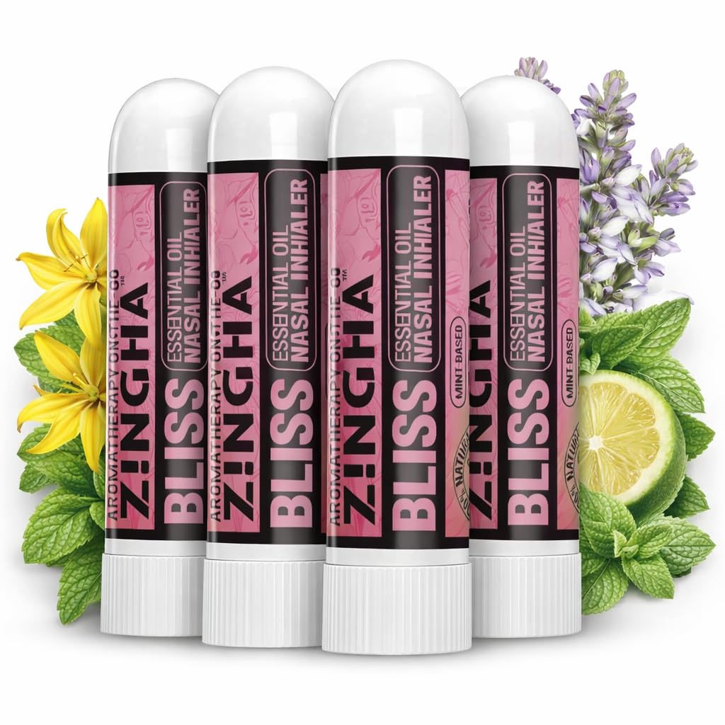 Amazon.com: Z!NGHA Natural Aromatherapy Nasal Stick Boost Focus