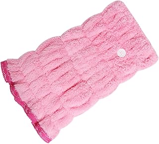 SUPVOX 1 Peça Touca De Secagem De Cabelo Touca Absorvente De Água Toalha De Secagem Rápida Toalhas De Spa Toalha Para Cabelo Toalha De Secagem Rápida Turbante De Secagem De Cabelo Toalha