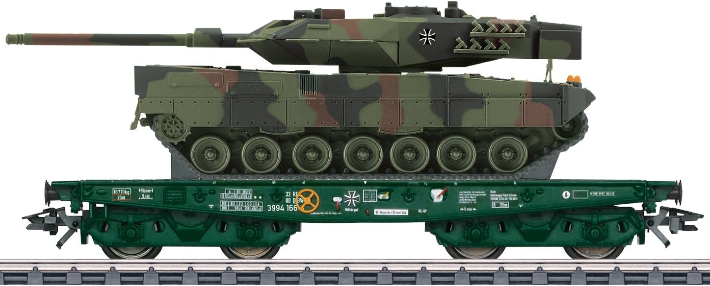 Märklin 48870 H0 Schwerlast-Flachwagen Rlmmps, DB AG, Ep. VI