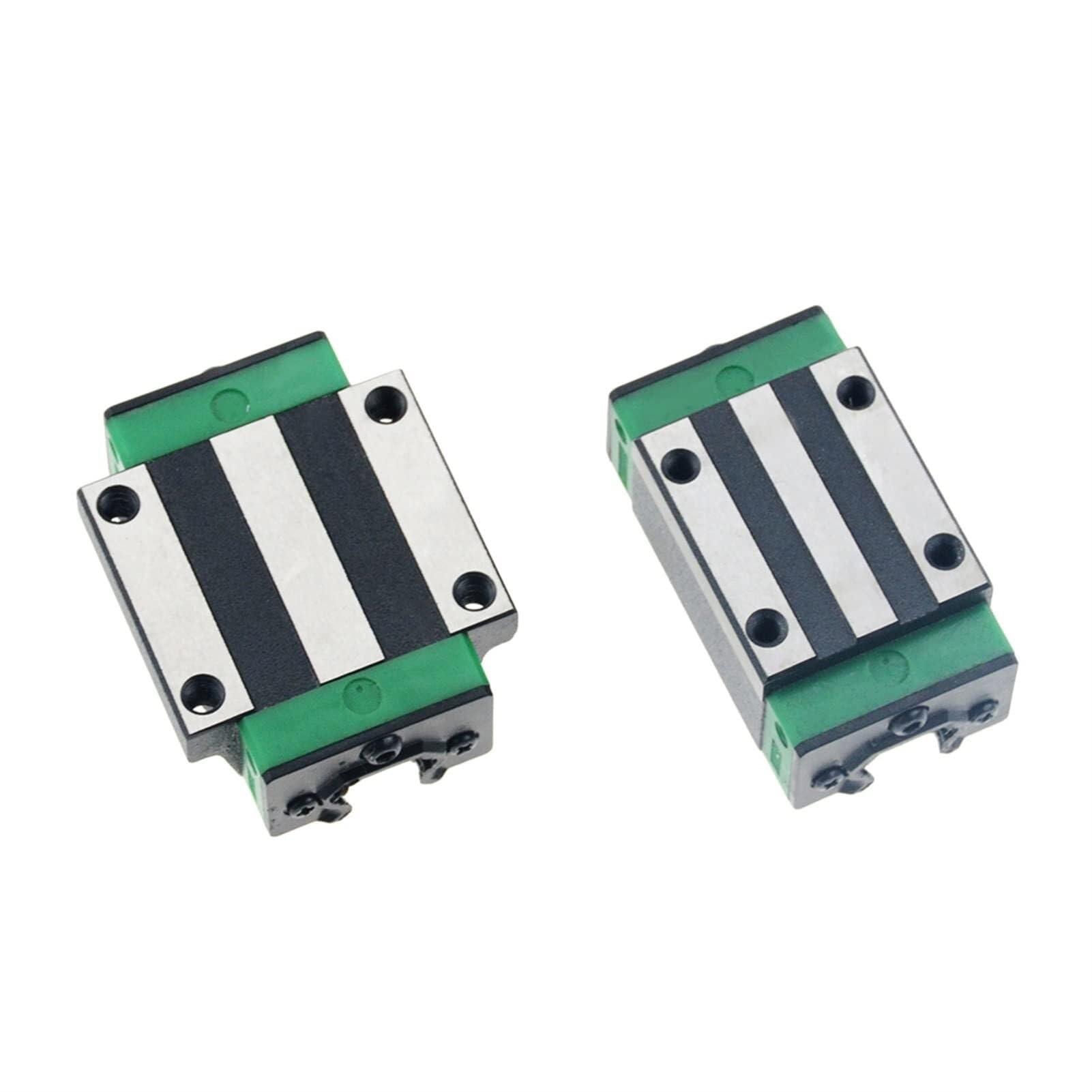 Kugellager, 2 Stück HGR20 quadratische Linearführungsschiene + 4 HGH20CA Gleitblock, geeignet for CNC-Maschinen und DIY-Projekte(2RAIL 4X HGH20CA-ONLY 4PC BLOCK)