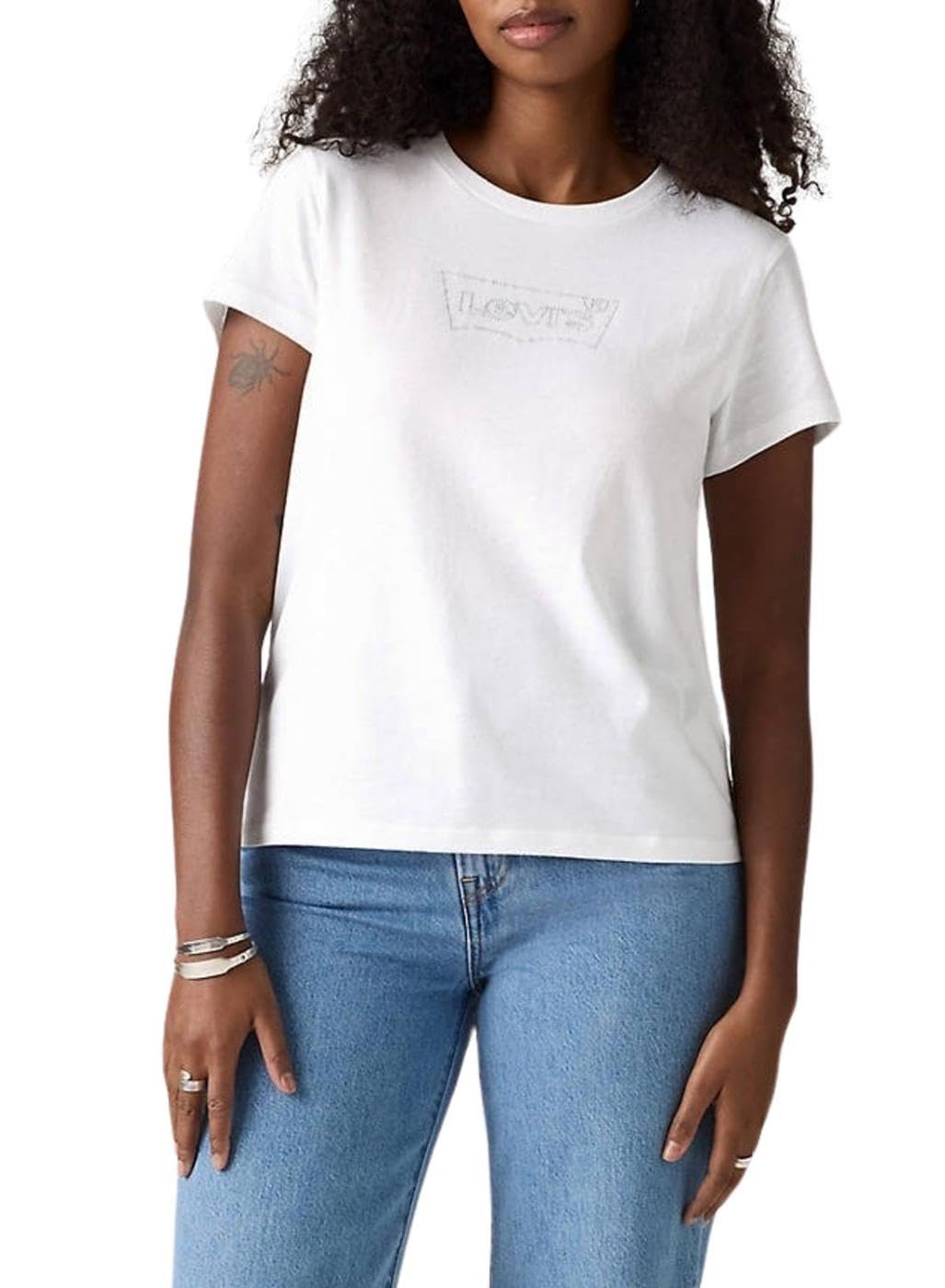 Levi's The Perfect Tee Batwing Iridescent Rhine, Batwing Iridescent R, XS