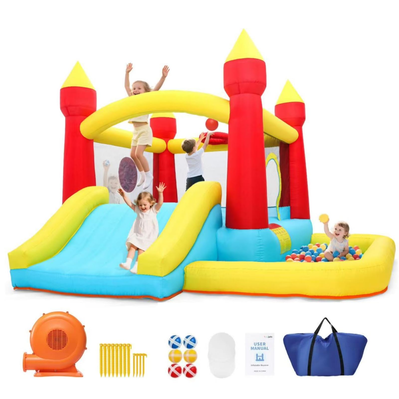 Toiyjofe 10x10x7 Bounce House