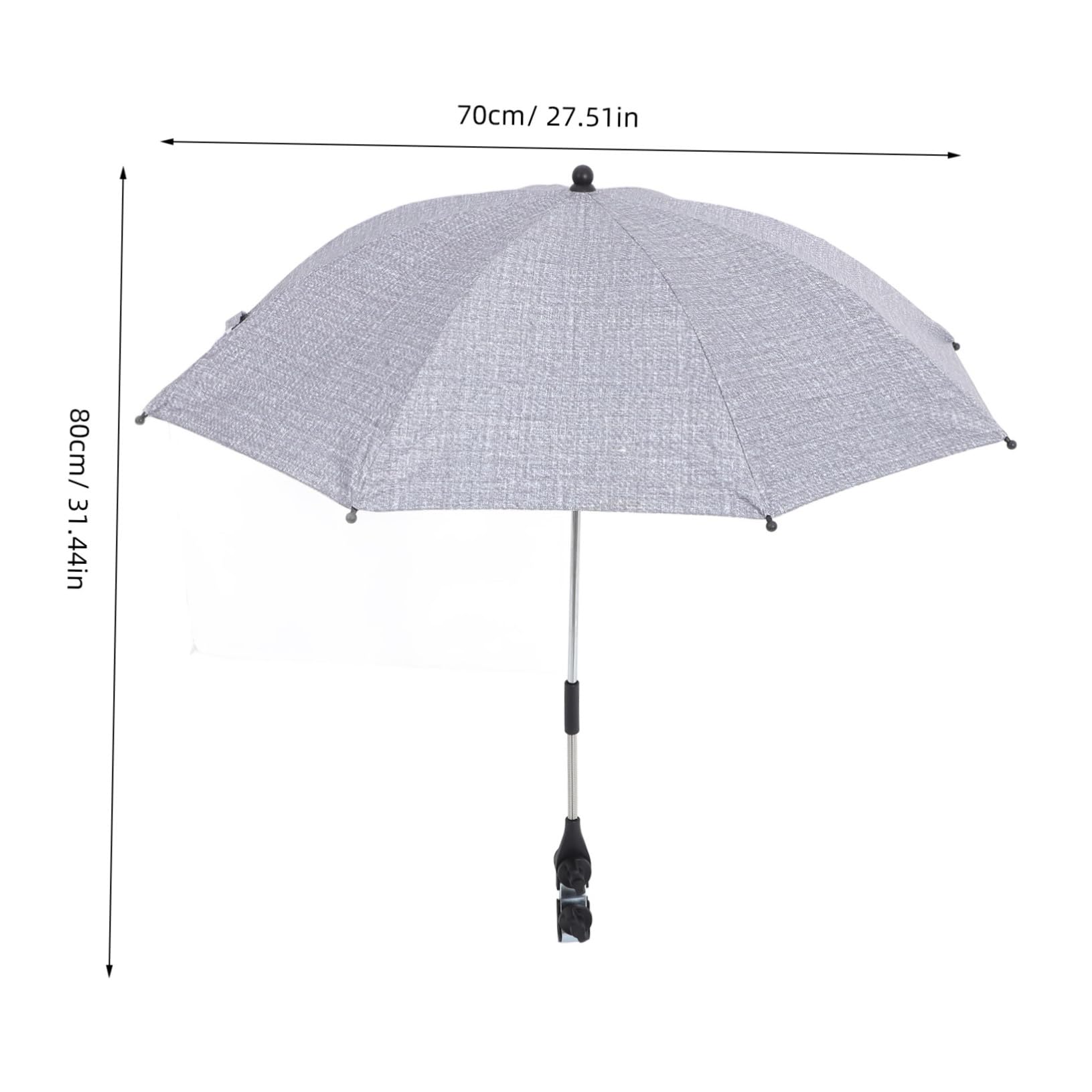 JOINPAYA Universal Baby Car Parasol Stroller Parasol Boys and Girls Umbrellas Rainproof Newborn Pushchair Pram
