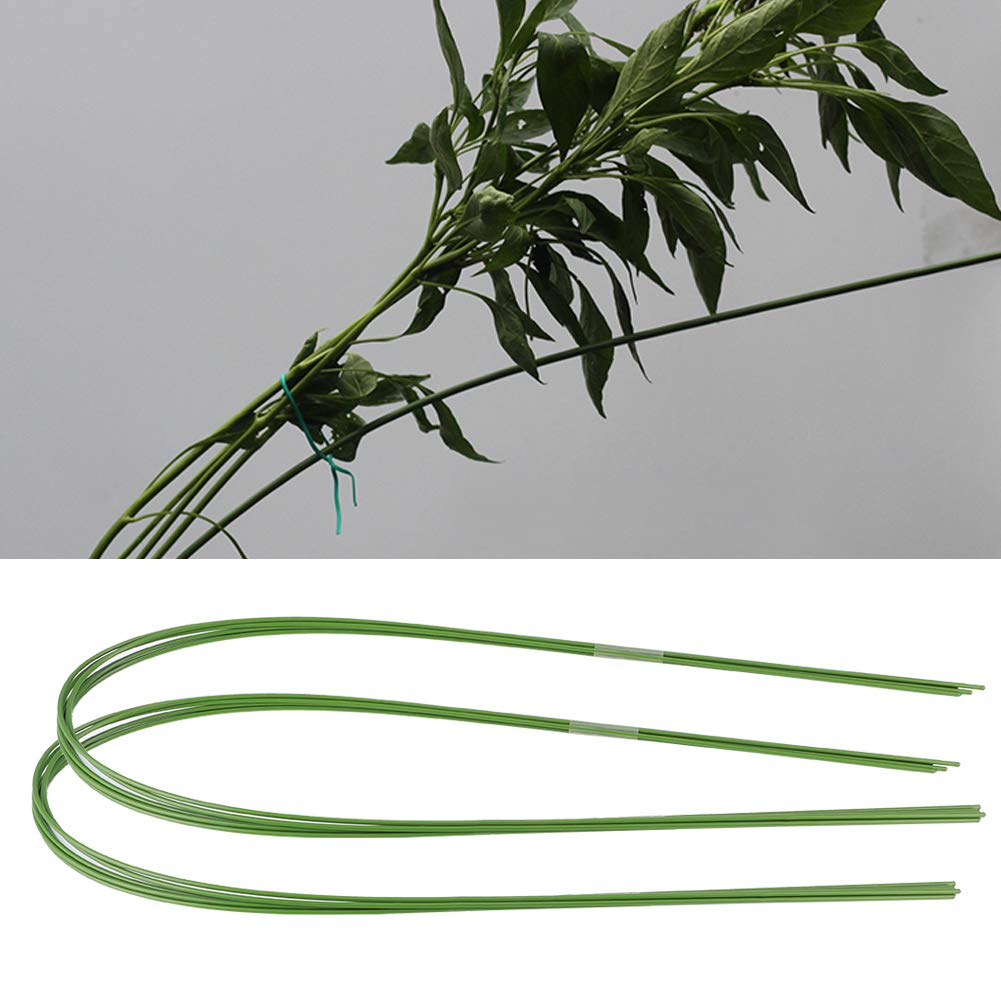 Cerceaux Serre 12 Pièces Jenngaoo - Fil Fer Plastifié 120cm - Support Plantes Jardin