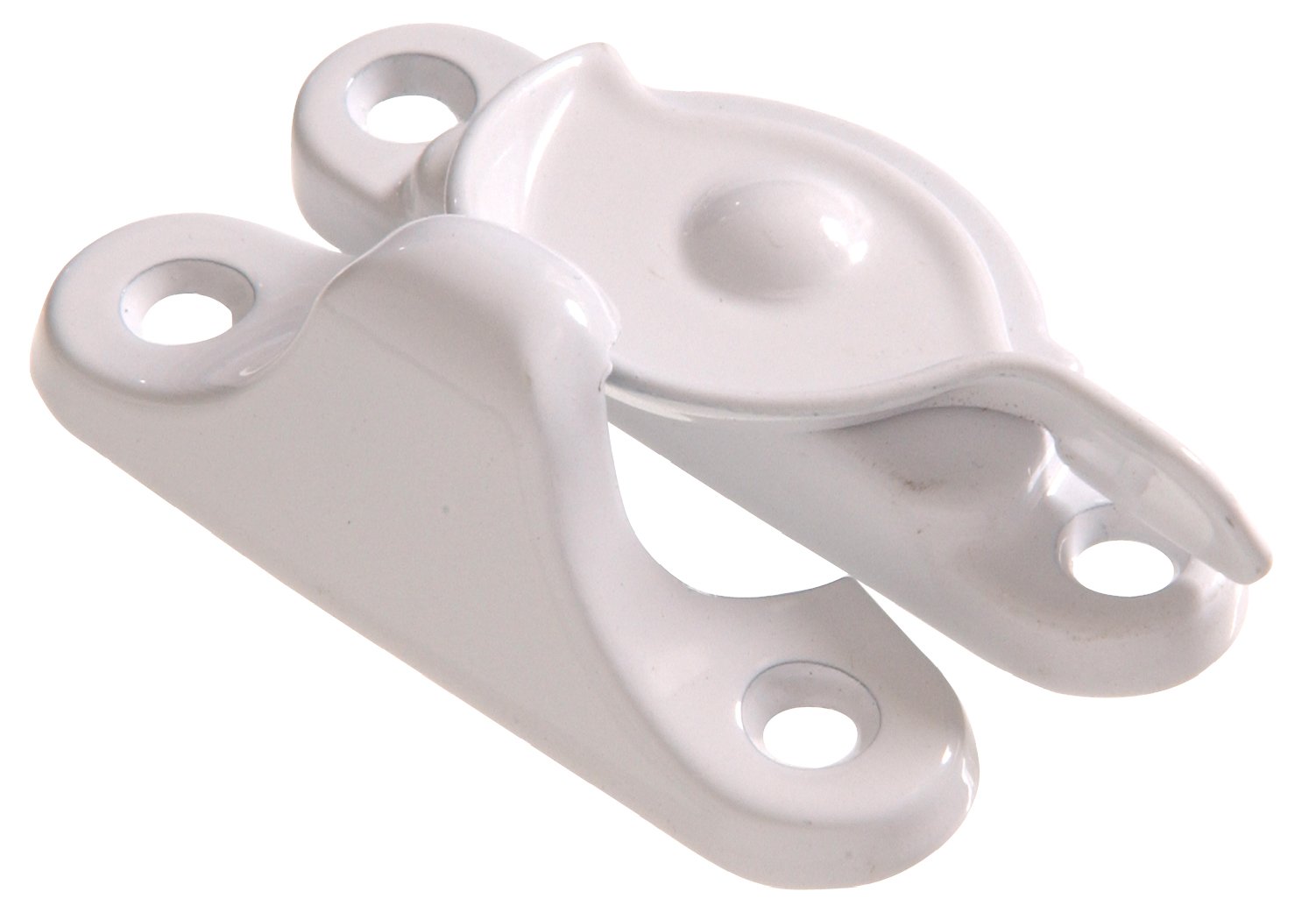 Hillman Hardware Essentials 852209 Sash Lock Crescent White