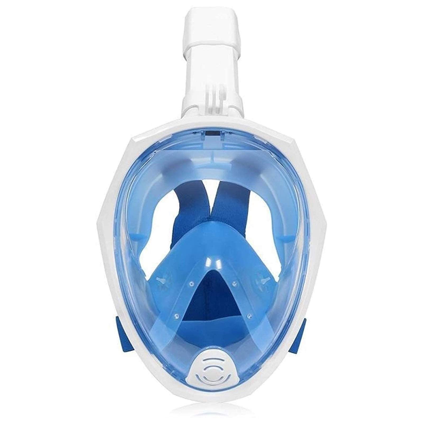 Maschera da Sub Full Face 180 Seaview Maschera da Snorkeling Maschera da Snorkeling antiappannamento Maschera da Snorkeling Anti-Perdita Attrezzatura da Nuoto Subacquea per Adulti e Bambini (Bian