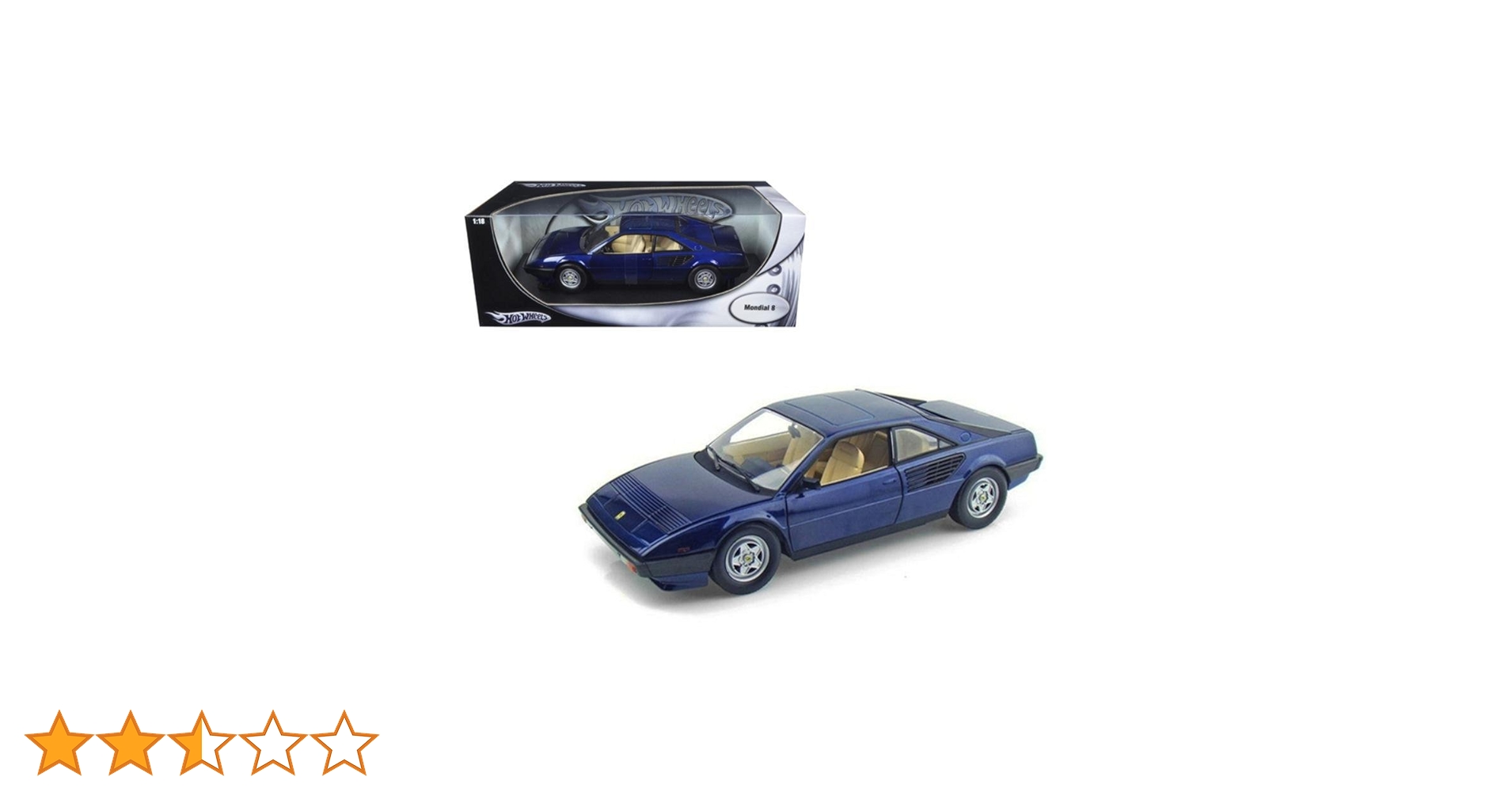 Ferrari Mondial 8 Blue 1:18 Diecast Model Car : Amazon.ca