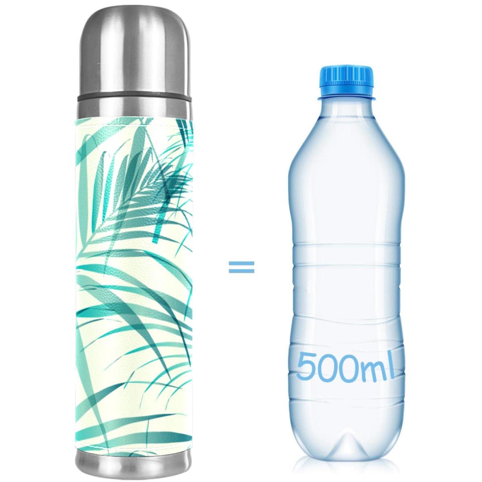 Bouteille isotherme avec affichage de la température, en acier