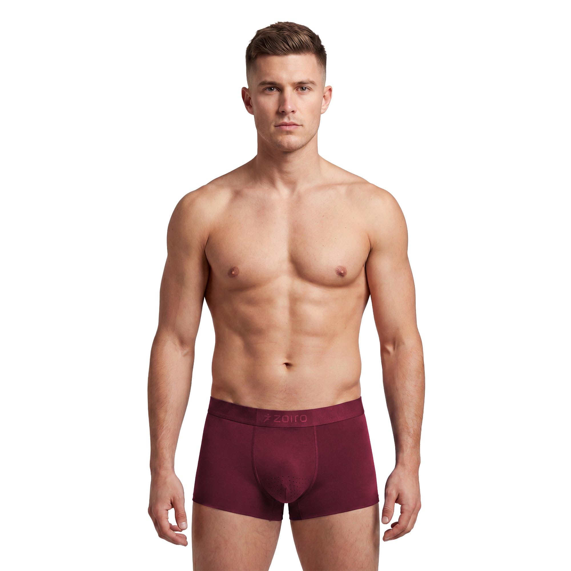 zoiro Men Taclon Fabric Bonded Finsh, Lightweighted, Breathable Trunk-picture-44