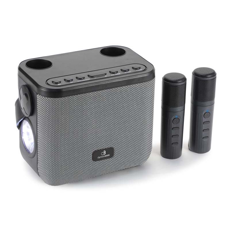 Enceinte Karaoké Dbe50 Grey Dynabass