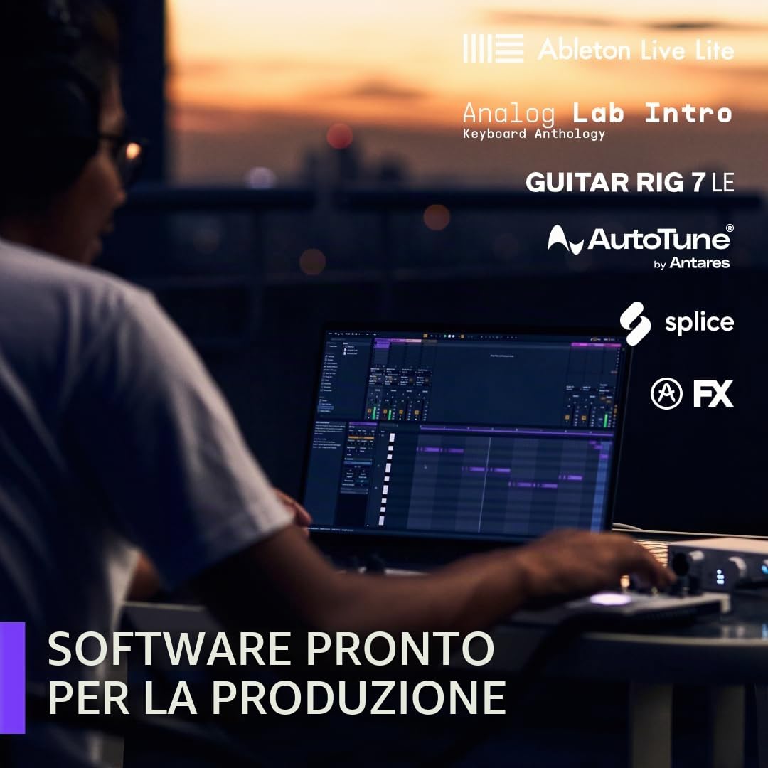 Arturia MiniFuse Recording Pack White USB-Audio Interface+ CM1 + EF1 - Interfaccia USB