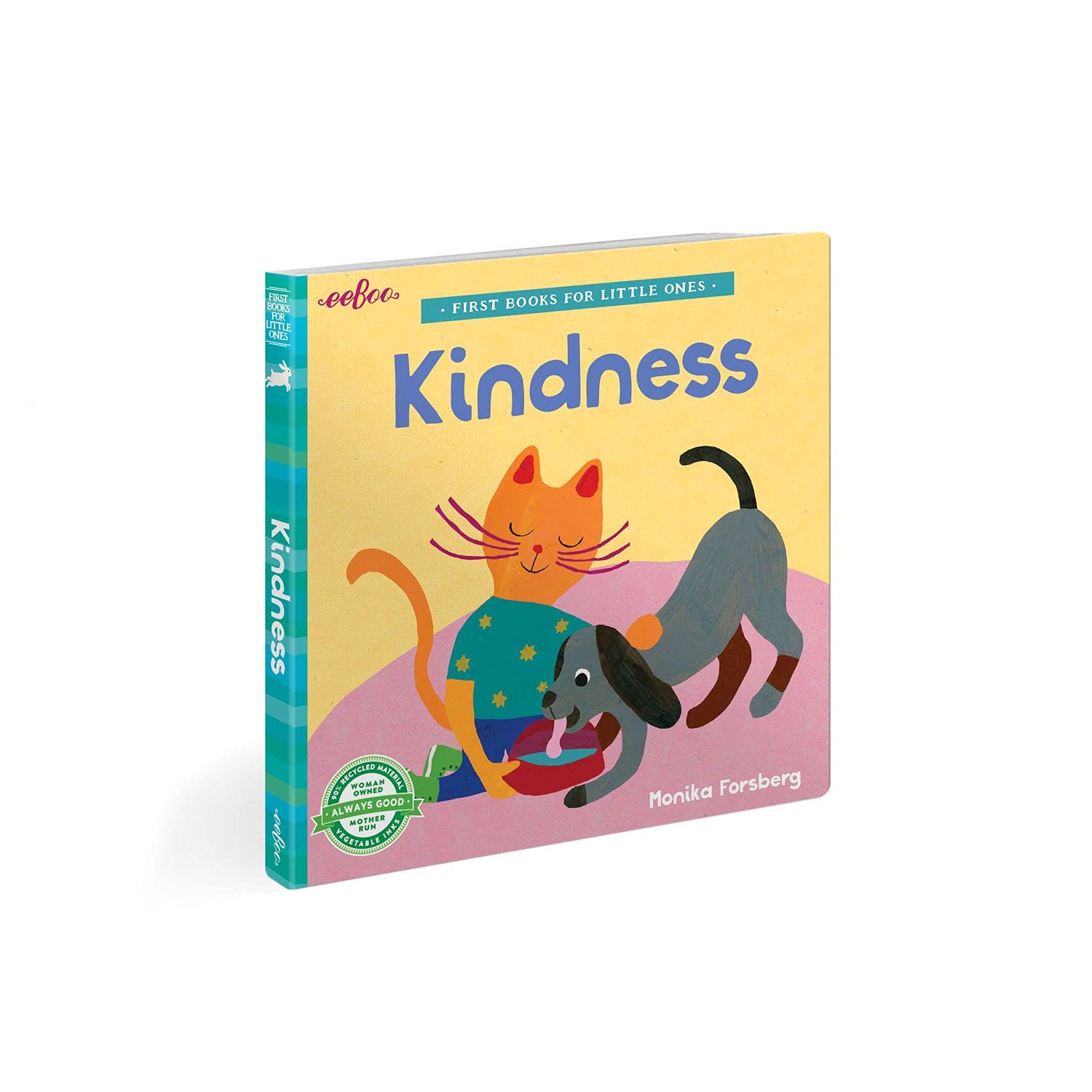 eeBoo First Books for Little Ones Kindness Board Book