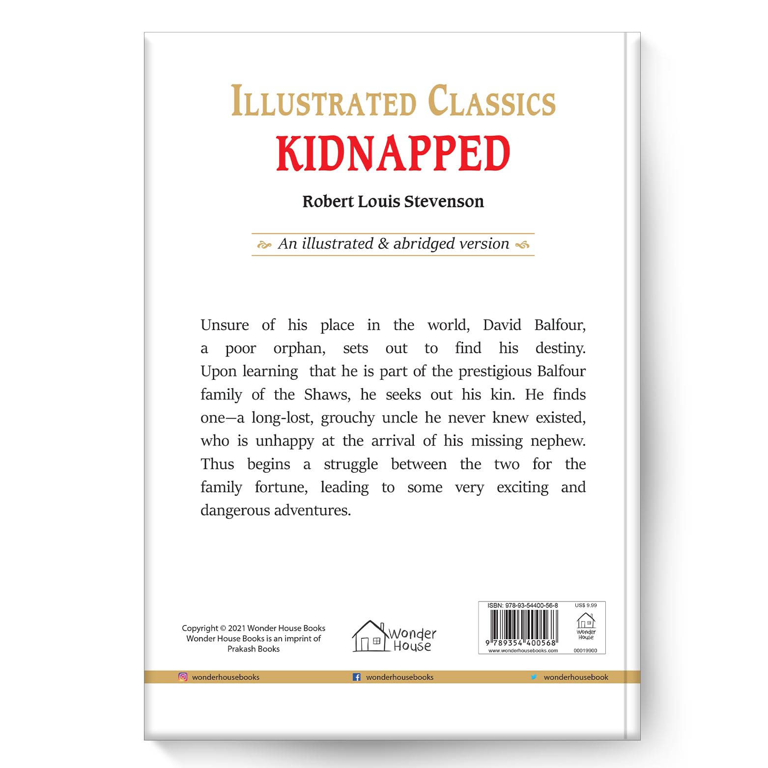Kidnapped : Illustrated Abridged Children Classic English Novel with Review Questions (Illustrated Classics) - Image 2