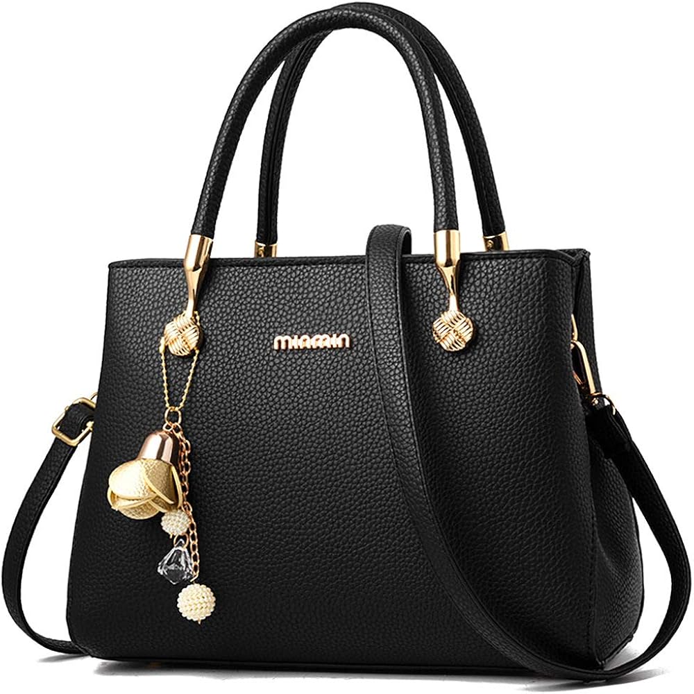 WangWang Women Top Handle Handbags Satchel Tote Purse Shouler Bags Messenger Bags For Ladies