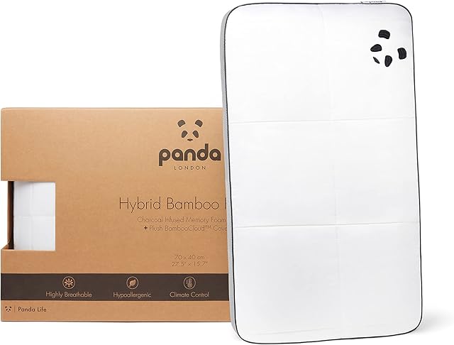 Panda Memory Foam Bamboo Pillow (Hybrid Pillow)