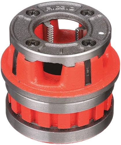 Miniatura 2 de RIDGID 37400 Modelo 12-R Hand Threader Die Head, aleación diestro NPT Die Head para tamaño nominal de tubo de 1 pulgada