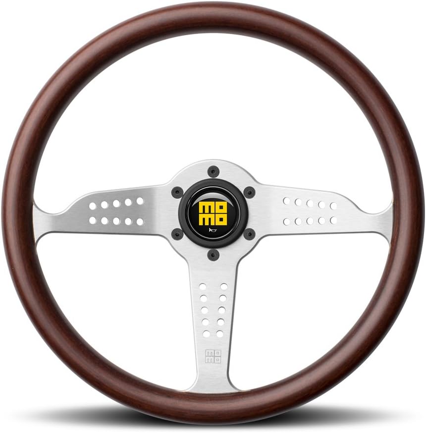 MOMO Steering Wheel Heritage Grand Prix Mahogany Wood 350mm NEW GRA35WDOB