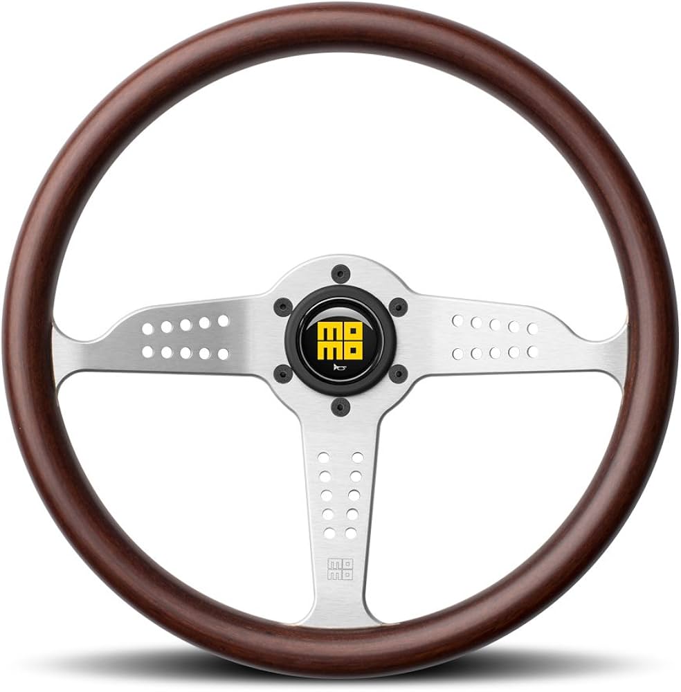 MOMO Steering Wheel Heritage Grand Prix Mahogany Wood 350mm NEW