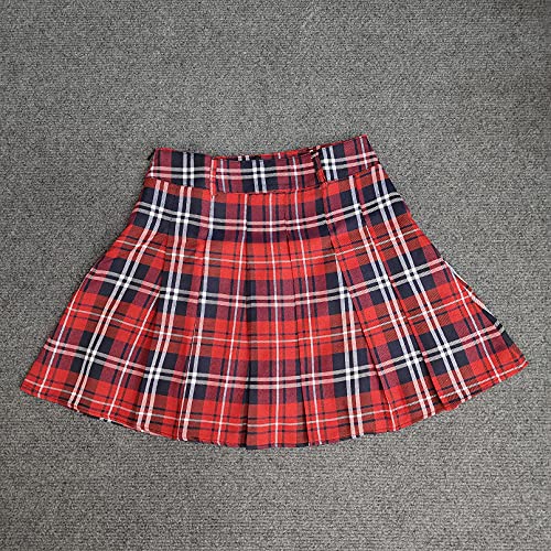 Uniforme Escolar Japonés de Talla Grande 4-XL para Cosplay Cómodo con Falda de Tablas 3