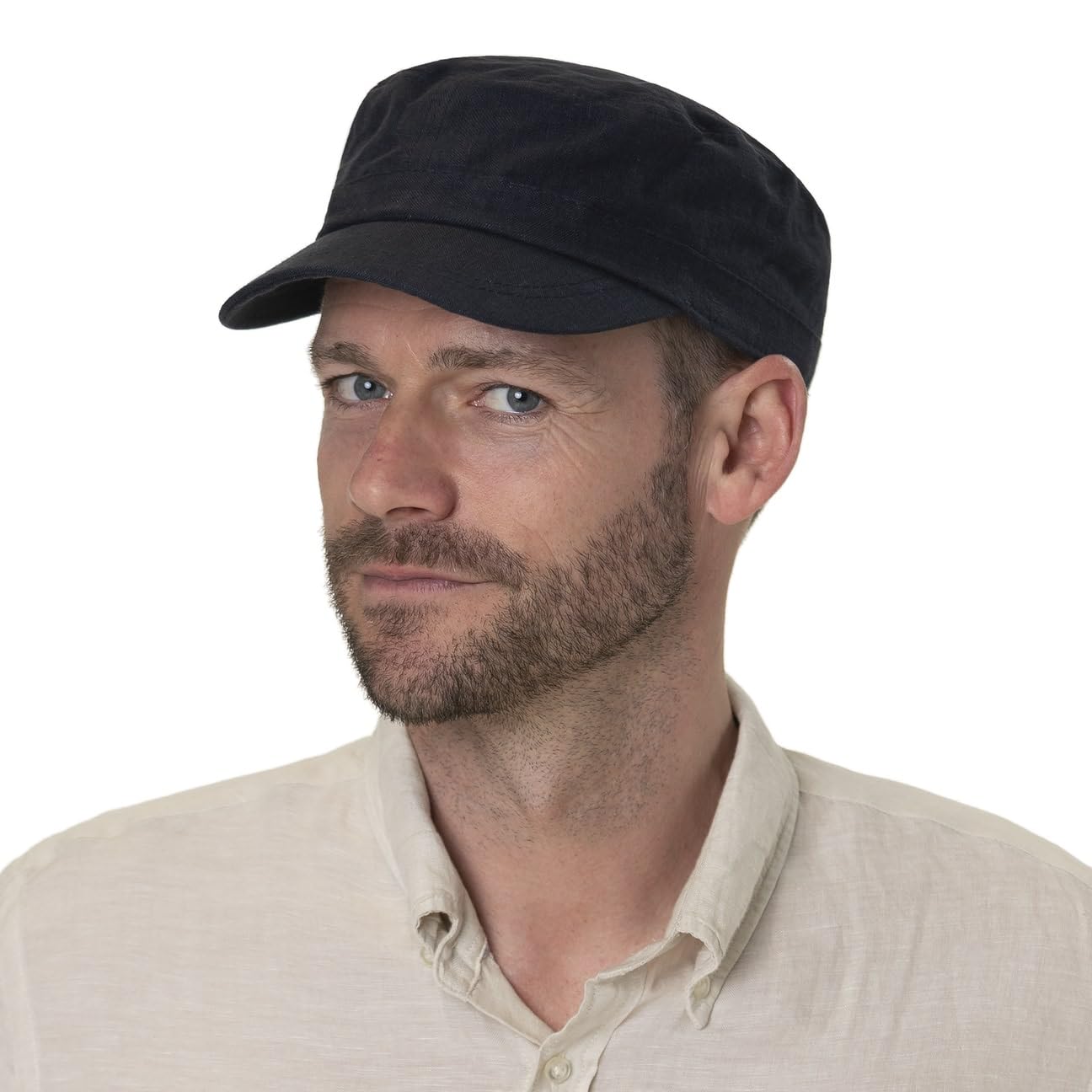 LIPODO Gorra Militar de Lino Unisex Primavera Verano