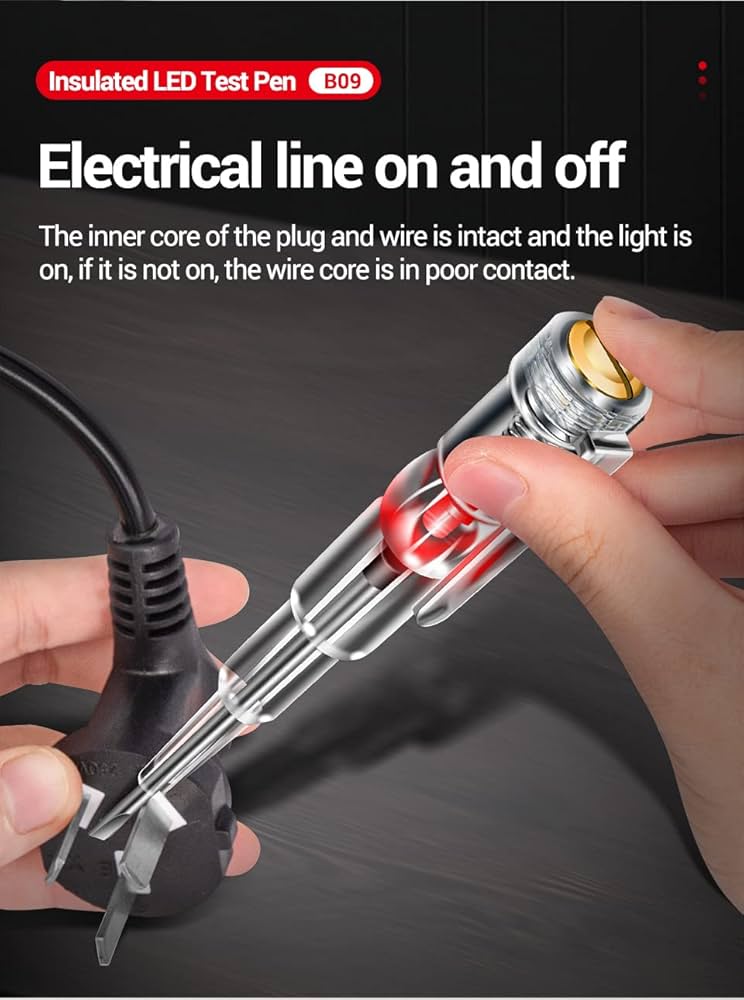 Stylo Testeur De Tension électrique, Tournevis Multifonctionnel