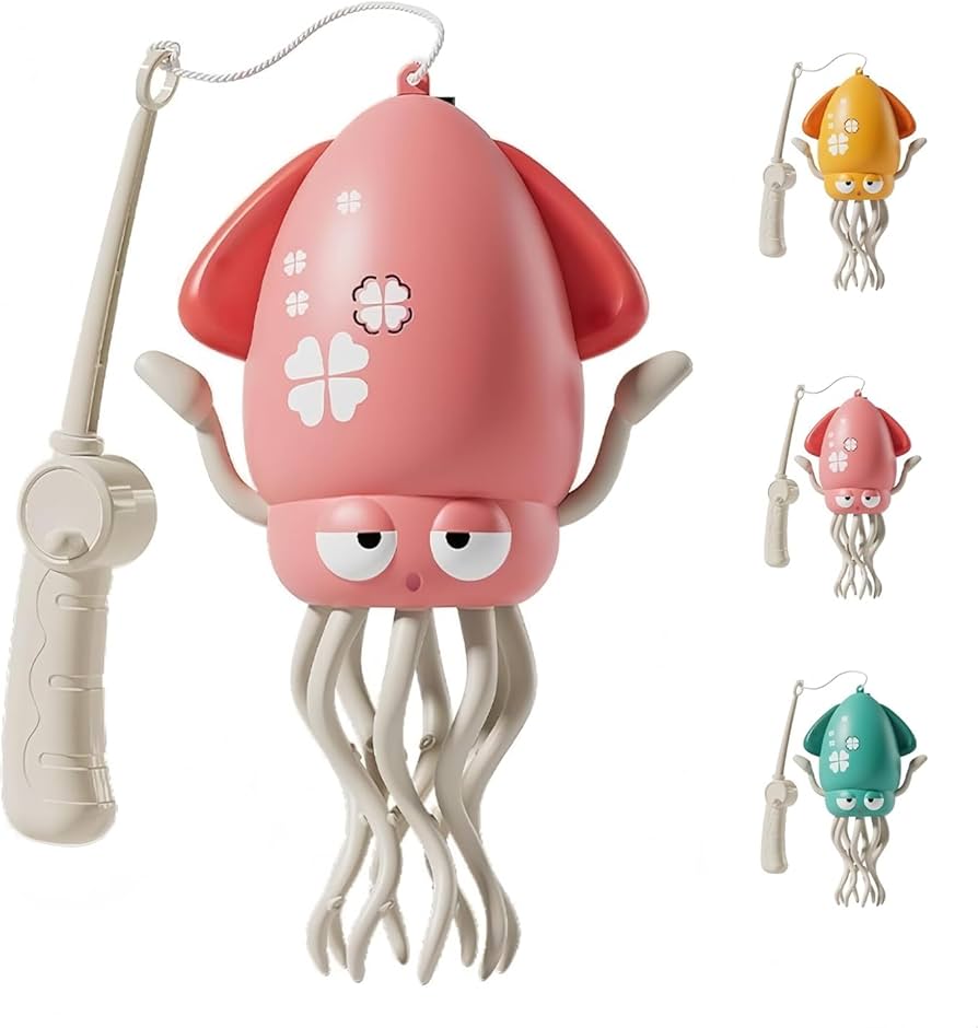 Amazon.co.jp: 電動イカ 電気自動障害物タコよけ、充電可能LED電気