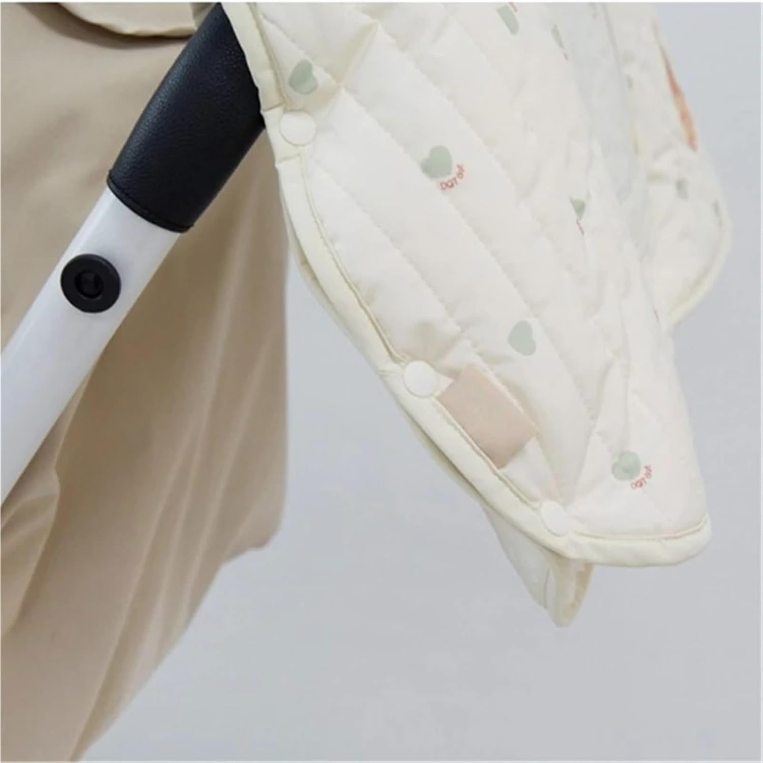 Stroller Gloves Watertight Windproof Strollers Mittens Handlebar Warmer for Cold Weather Outings Easy to Install Clean(Color1)