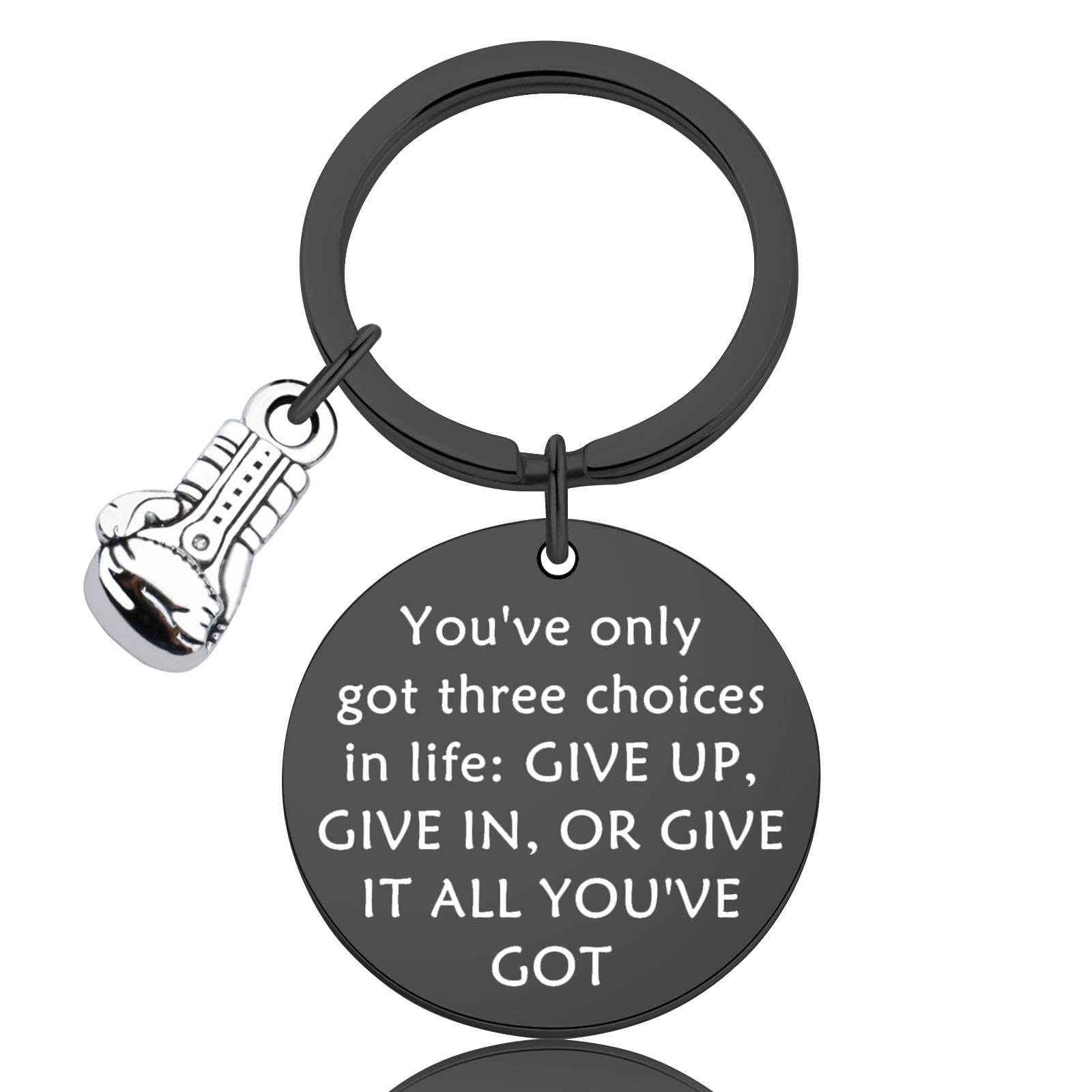 Boxing Glove Keychain Boxing Lovers Gifts for Men Inspirational Jewelry Boxer Fan Gift Inspired Sport Lover Gift