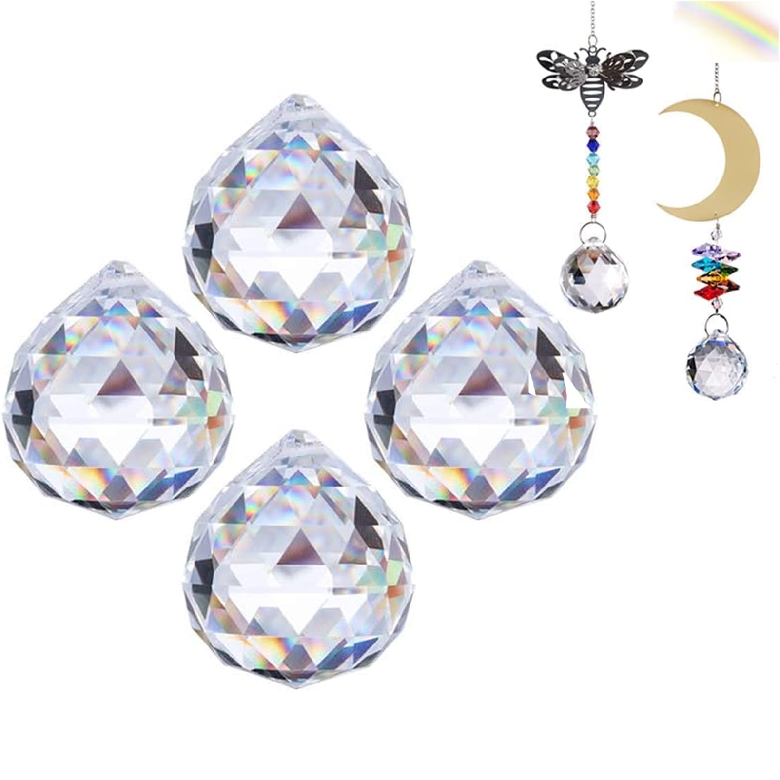 サンキャッチャーK9クリスタルガラス40mm