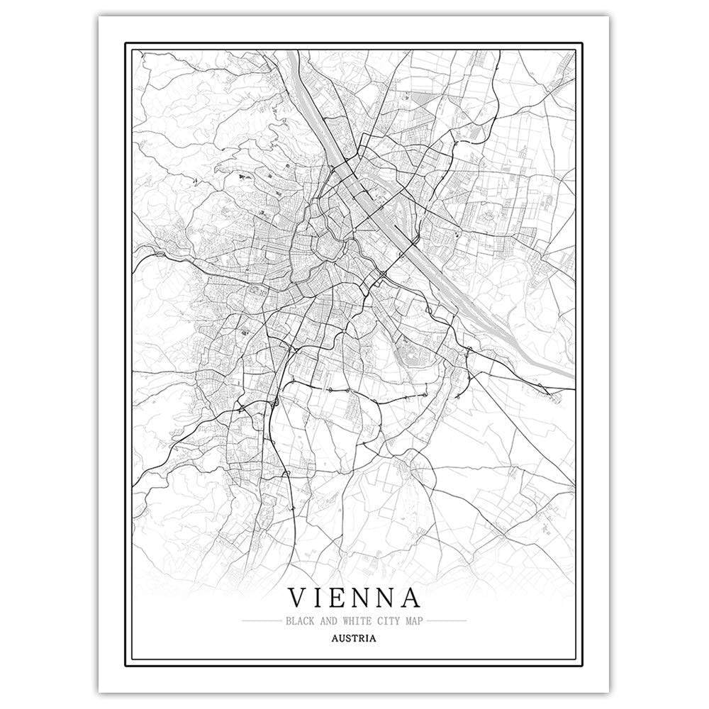 1000 elementów puzzli dla dorosłych, mapa miasta świata w stylu vintage, puzzle wiedeńskie, zestawy puzzli do twardej zabawy i zabawy rodzinnej, puzzle dla dorosłych, edukacja rodzinna, trudne
