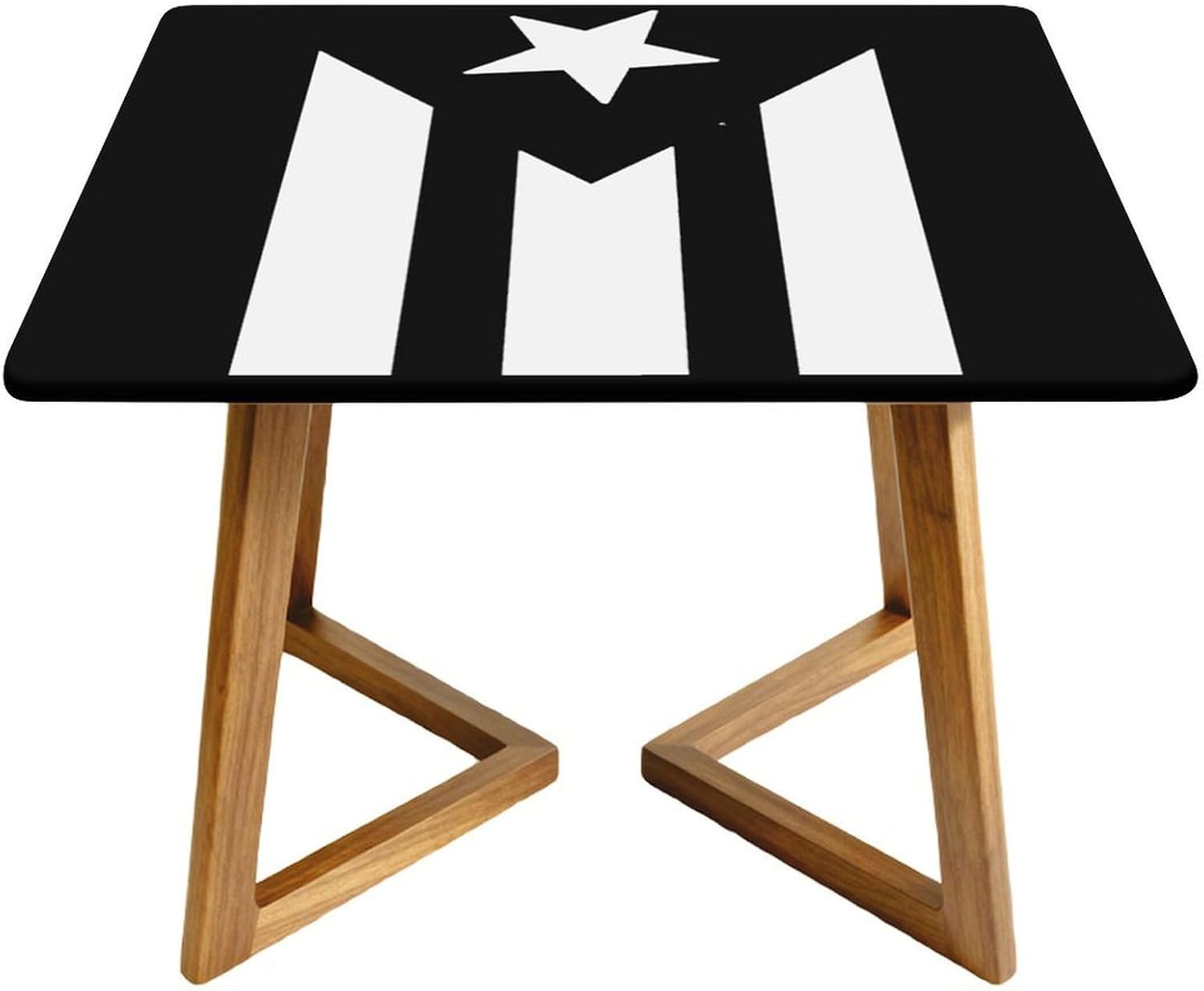 Puerto Resiste Boricua Flag Square Tablecloth Print Table Cloths Table Cover Wedding Party Holiday Decor