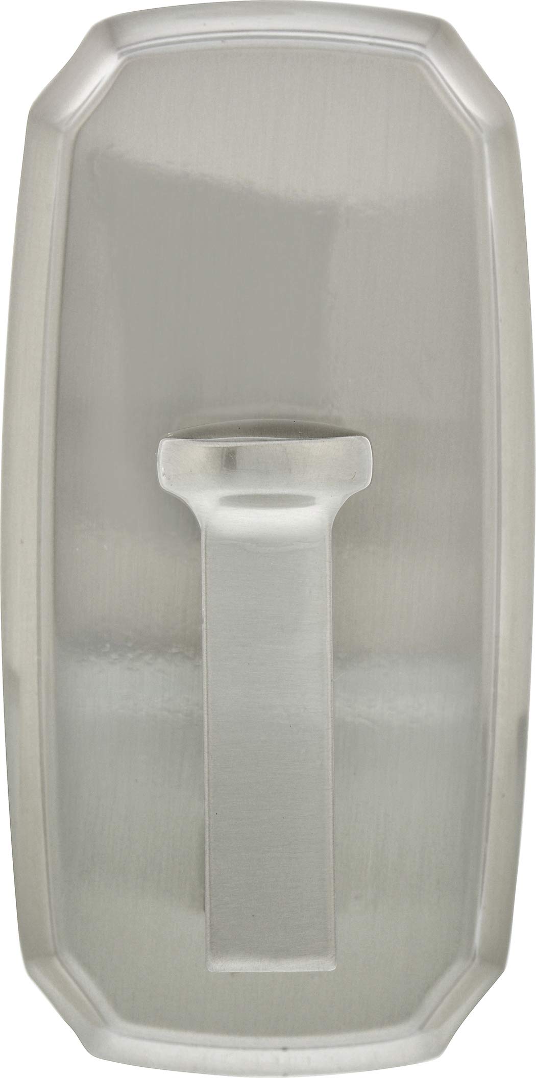 HIGH & Mighty 515804 Decorative Metal Hook Scalloped Satin Nickel 25lb