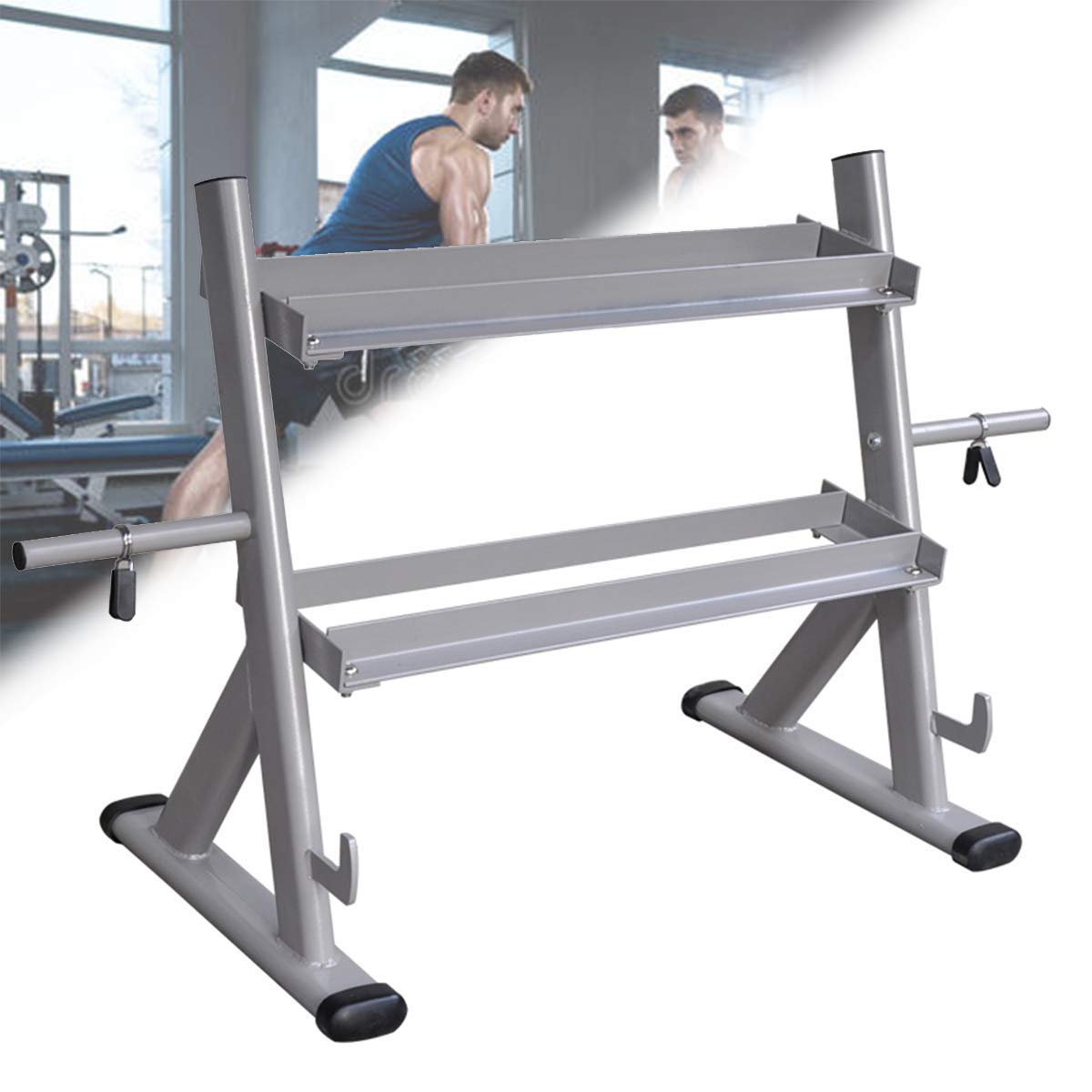 Amazon | ダンベルウェイトストレージツリー、家やジムの筋力